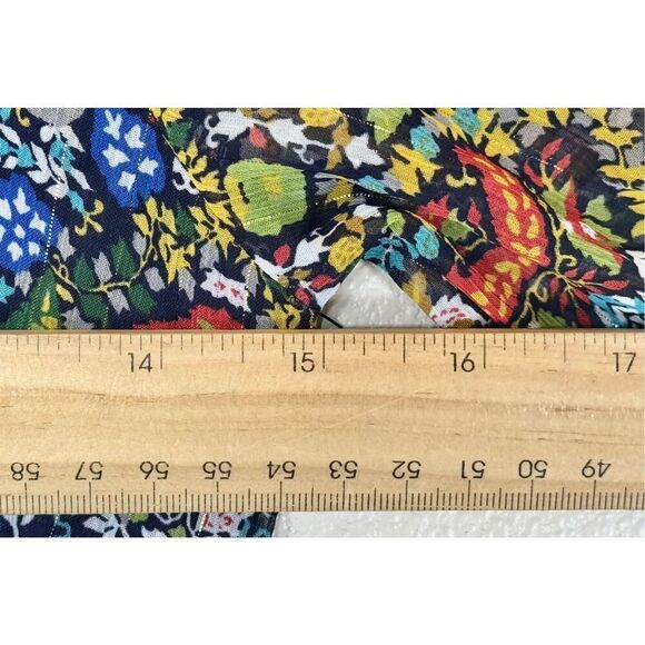 NWT Reset By Jane Esmeralda Bohemian Balloon Sleeve Maxi Open Back Dress Small - Picture 12 of 12